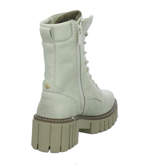 Mustang Stiefel ungefüttert Beige - 360° Ansicht