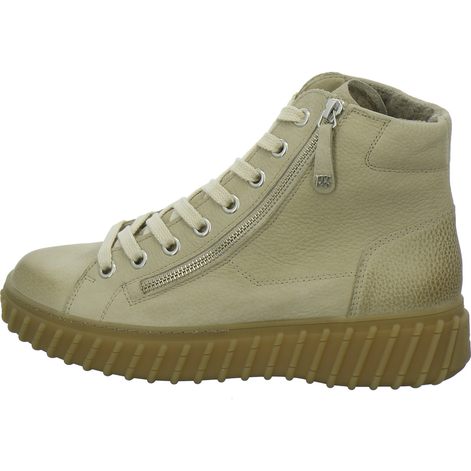 Paul Green Stiefel ungefüttert Beige