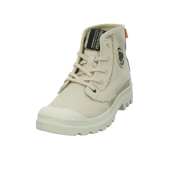 Palladium Pumpa under layer Stiefel ungefüttert Beige-kombi - 360° Ansicht