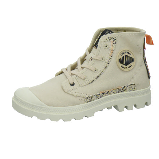 Palladium Pumpa under layer Stiefel ungefüttert Beige-kombi - 360° Ansicht