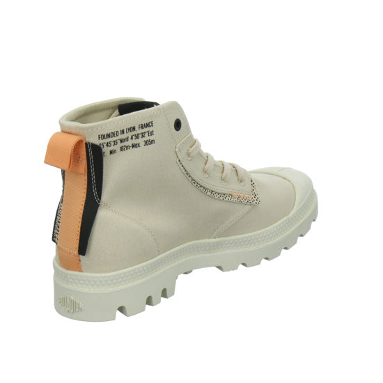 Palladium Pumpa under layer Stiefel ungefüttert Beige-kombi - 360° Ansicht
