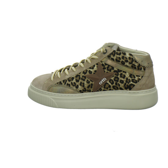 Cetti Stiefel ungefüttert Beige-kombi