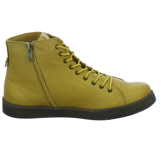 Andrea Conti Stiefel Damen Ocker