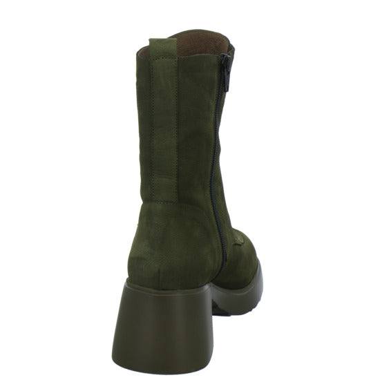 Wonders Stiefel ungefüttert oliv - 360° Ansicht