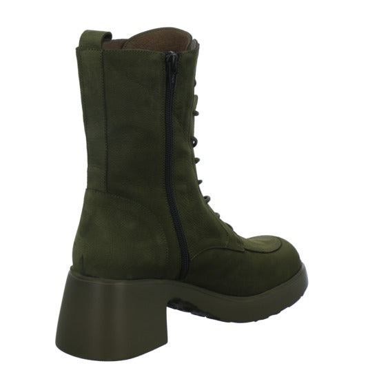 Wonders Stiefel ungefüttert oliv - 360° Ansicht