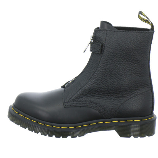Dr. Martens 1460 Pascal Frnt Zip Stiefel ungefüttert Schwarz - 360° Ansicht