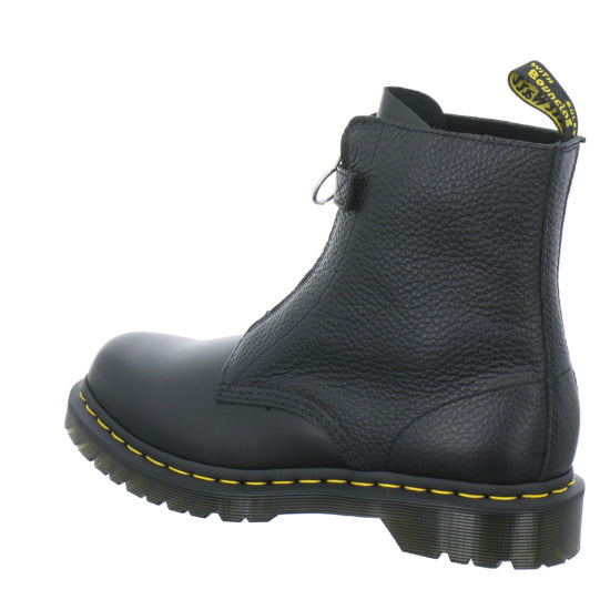 Dr. Martens 1460 Pascal Frnt Zip Stiefel ungefüttert Schwarz - 360° Ansicht
