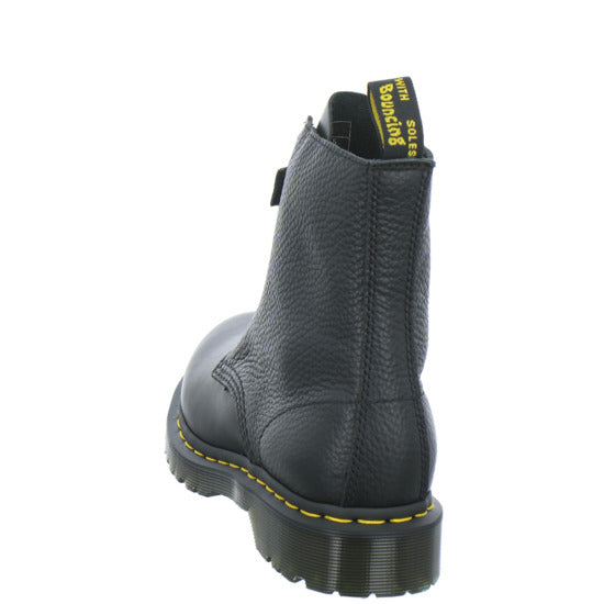 Dr. Martens 1460 Pascal Frnt Zip Stiefel ungefüttert Schwarz - 360° Ansicht