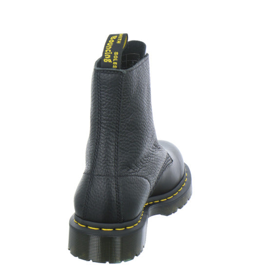 Dr. Martens 1460 Pascal Frnt Zip Stiefel ungefüttert Schwarz - 360° Ansicht
