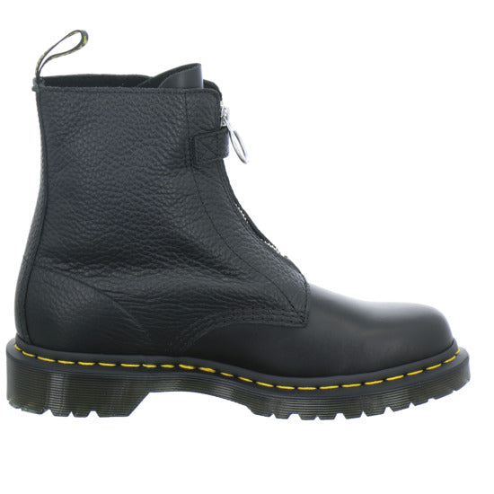 Dr. Martens 1460 Pascal Frnt Zip Stiefel ungefüttert Schwarz - 360° Ansicht