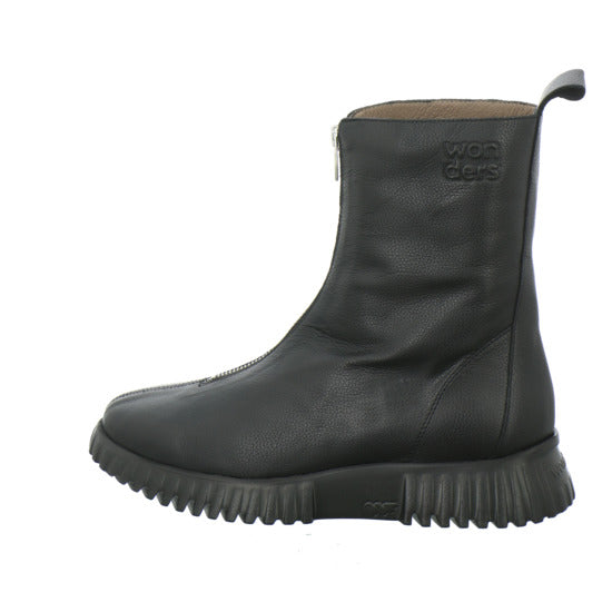 Wonders Stiefel Schwarz