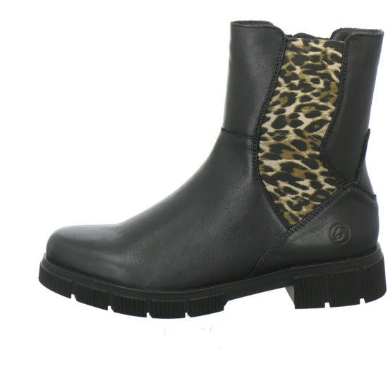 Remonte Stiefel Damen Schwarz-kombi