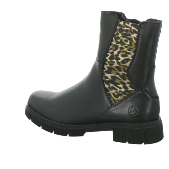 Remonte Stiefel Damen Schwarz-kombi