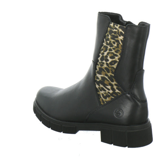 Remonte Stiefel Damen Schwarz-kombi