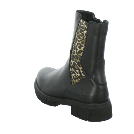 Remonte Stiefel Damen Schwarz-kombi