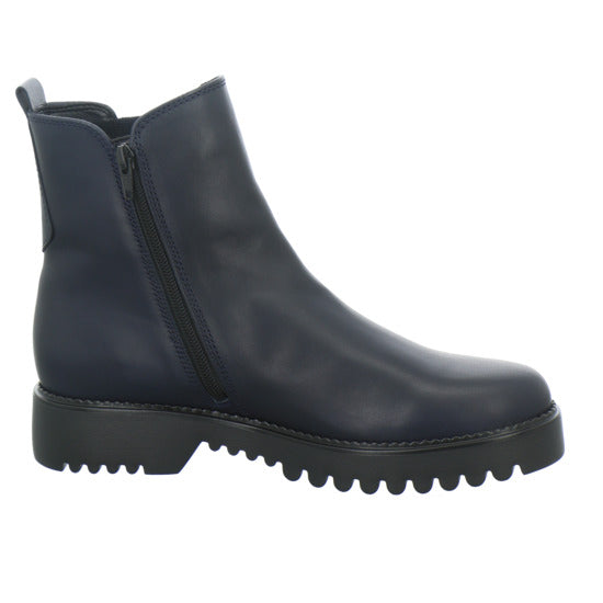Gabor Comfort Stiefel ungefüttert Dunkelblau - 360° Ansicht