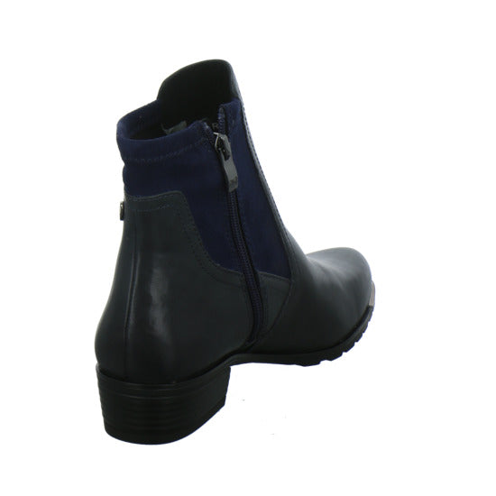 Caprice Stiefel ungefüttert Dunkelblau - 360° Ansicht