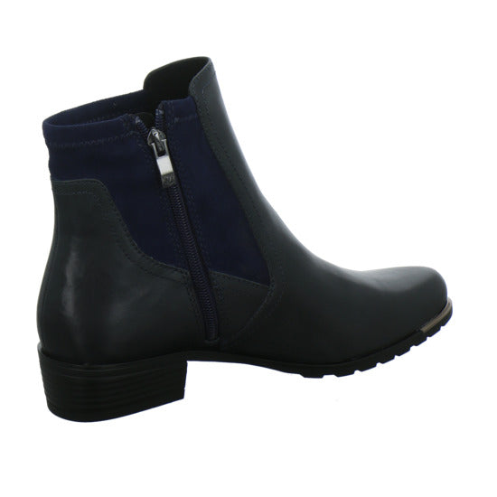 Caprice Stiefel ungefüttert Dunkelblau - 360° Ansicht