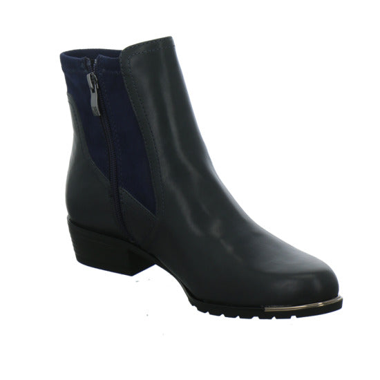 Caprice Stiefel ungefüttert Dunkelblau - 360° Ansicht