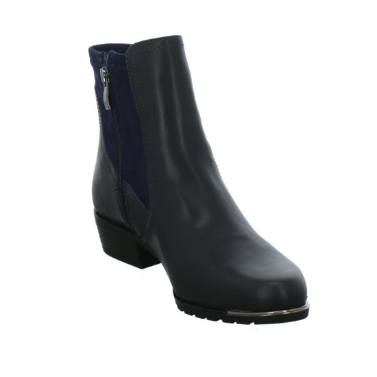 Caprice Stiefel ungefüttert Dunkelblau - 360° Ansicht
