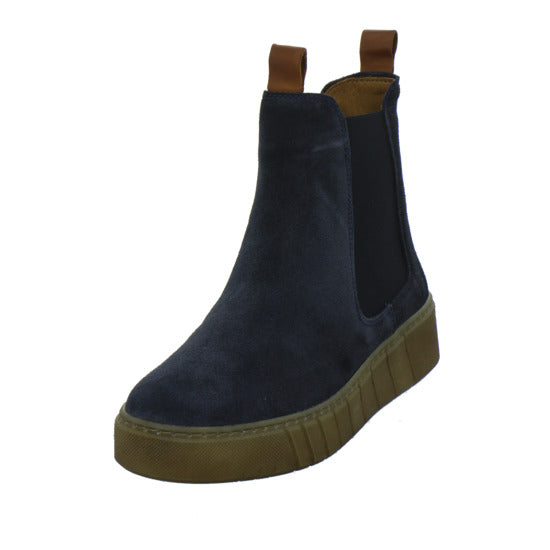 Iber Stiefel ungefüttert Dunkelblau