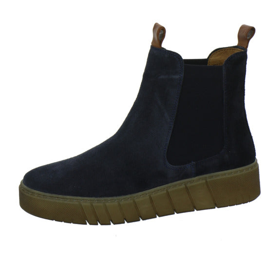 Iber Stiefel ungefüttert Dunkelblau