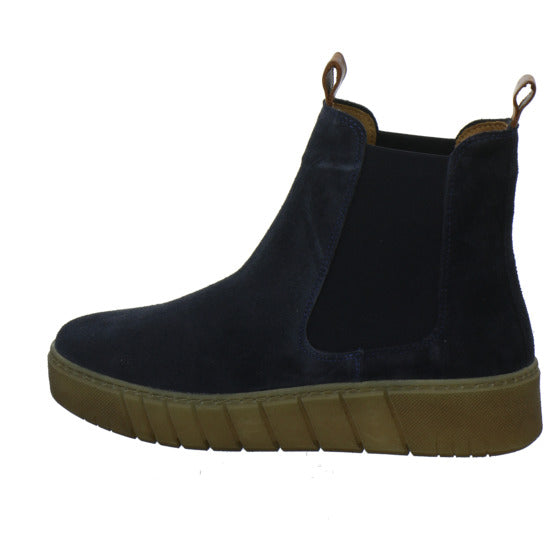 Iber Stiefel ungefüttert Dunkelblau
