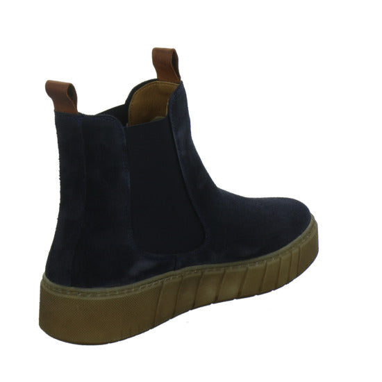Iber Stiefel ungefüttert Dunkelblau
