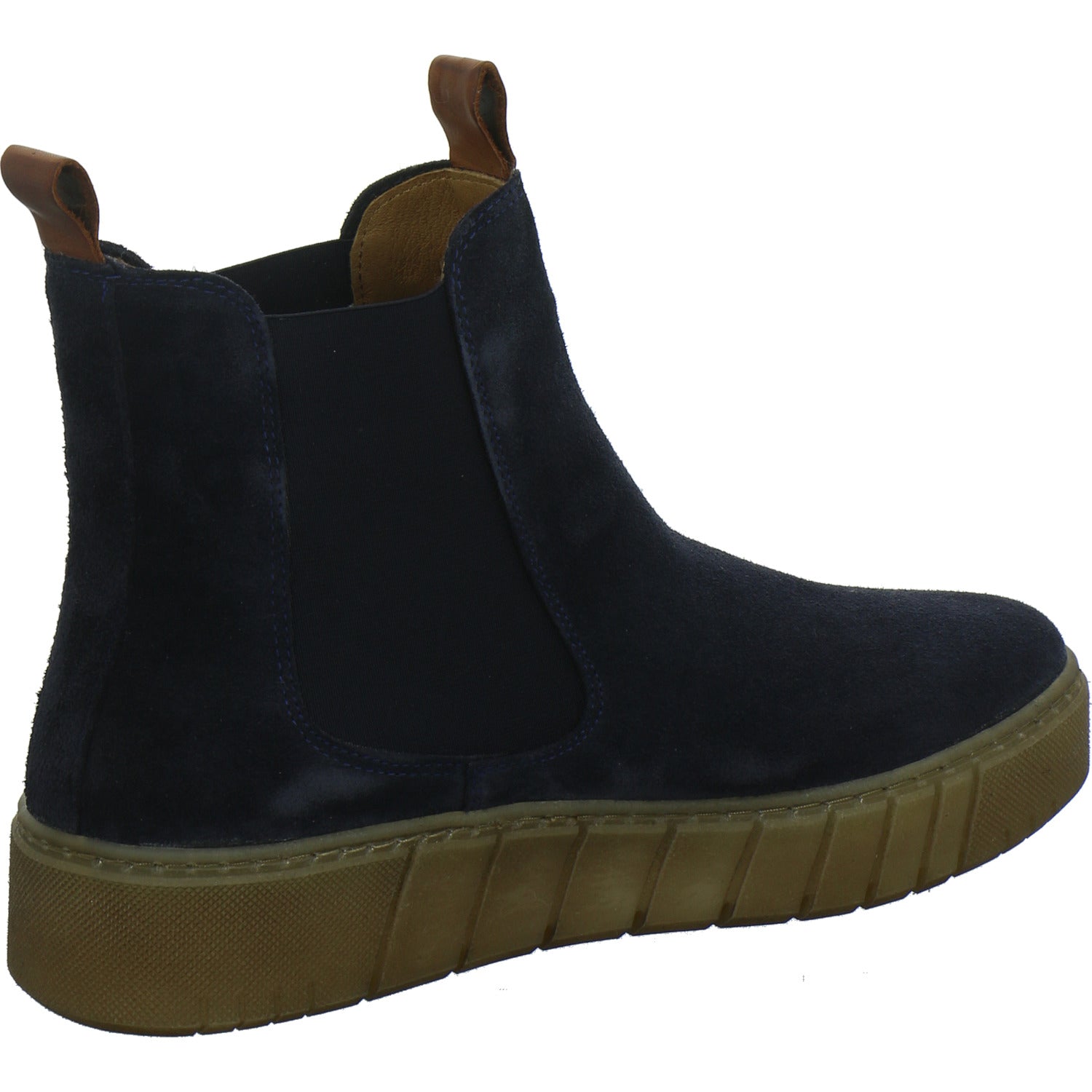 Iber Stiefel ungefüttert Dunkelblau