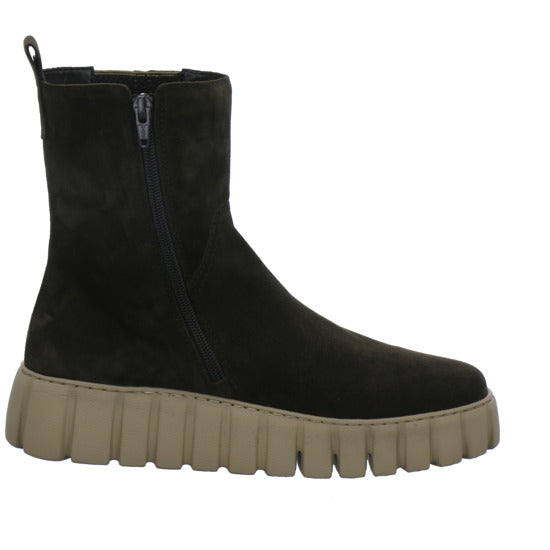 Gabor Comfort Stiefel ungefüttert Dunkelbraun - 360° Ansicht