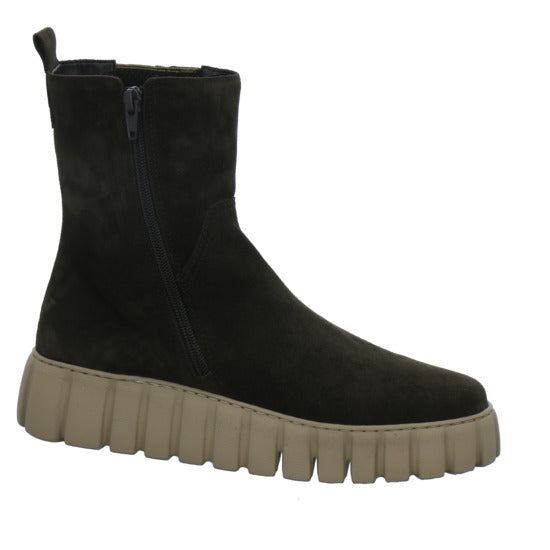 Gabor Comfort Stiefel ungefüttert Dunkelbraun - 360° Ansicht
