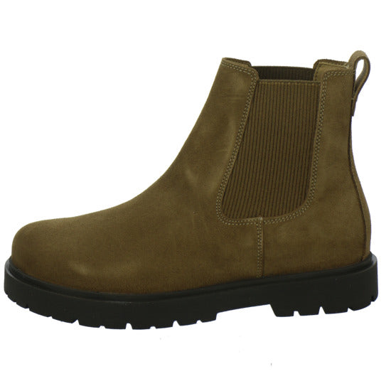 Birkenstock Stiefel Damen Highwood Slip On Mittelbraun