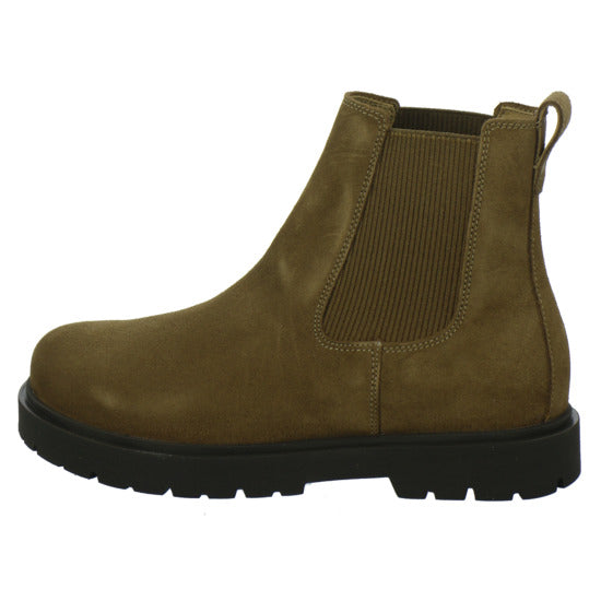 Birkenstock Stiefel Damen Highwood Slip On Mittelbraun