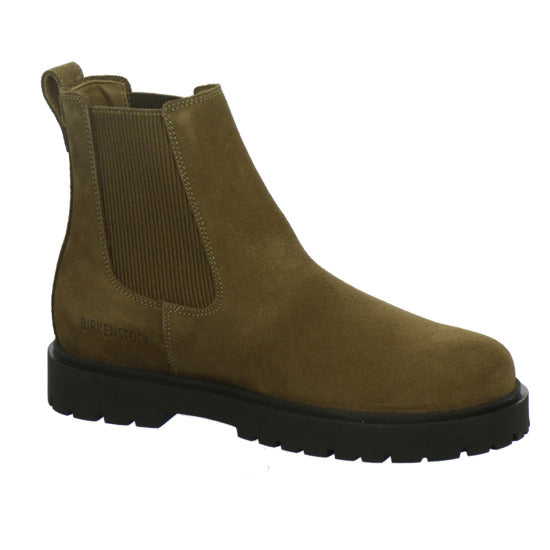 Birkenstock Stiefel Damen Highwood Slip On Mittelbraun