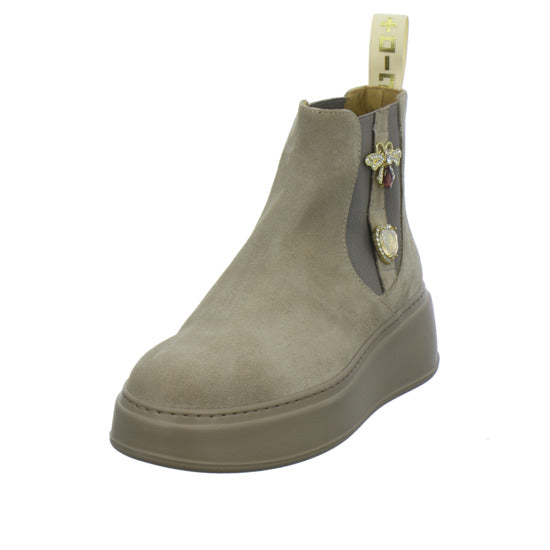 GIO+ Stiefel ungefüttert taupe - 360° Ansicht