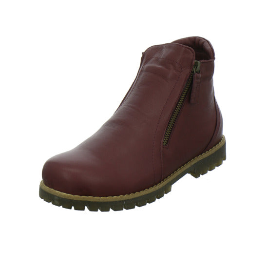 Andrea Conti Stiefel ungefüttert Bordeaux