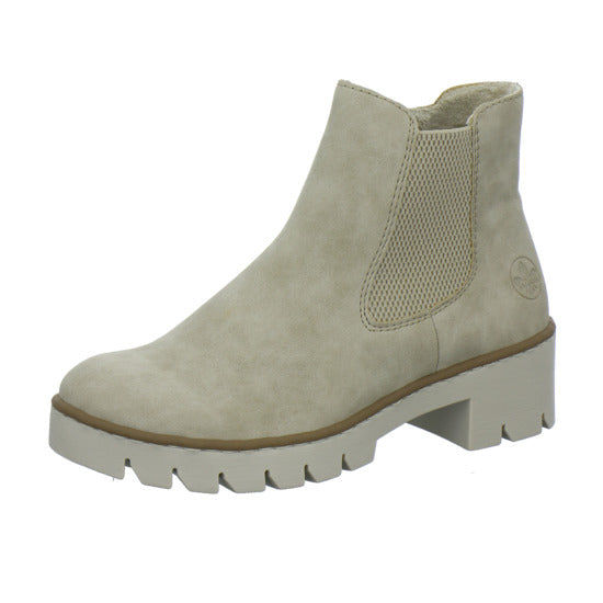 Rieker Stiefel ungefüttert Beige - 360° Ansicht