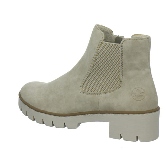 Rieker Stiefel ungefüttert Beige - 360° Ansicht