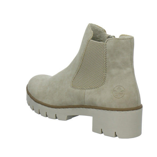 Rieker Stiefel ungefüttert Beige - 360° Ansicht