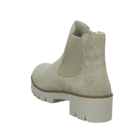 Rieker Stiefel ungefüttert Beige - 360° Ansicht