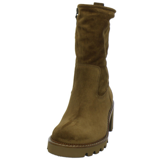 Paul Green Stiefel ungefüttert Mittelbraun - 360° Ansicht