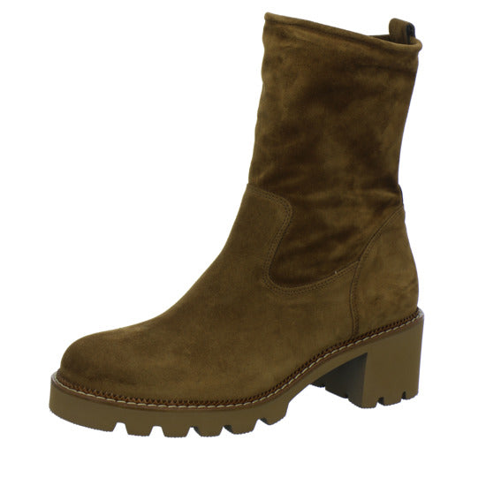 Paul Green Stiefel ungefüttert Mittelbraun - 360° Ansicht