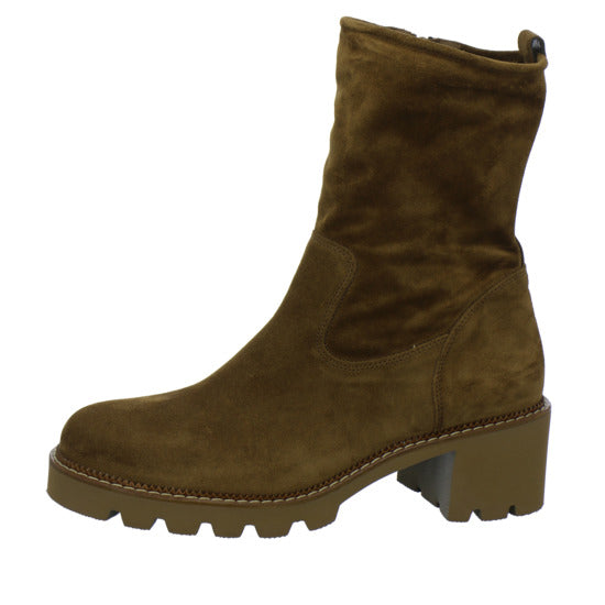 Paul Green Stiefel ungefüttert Mittelbraun - 360° Ansicht