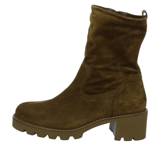 Paul Green Stiefel ungefüttert Mittelbraun - 360° Ansicht