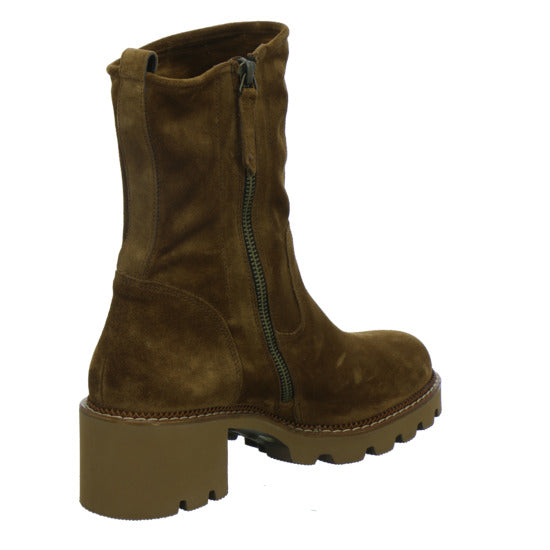 Paul Green Stiefel ungefüttert Mittelbraun - 360° Ansicht