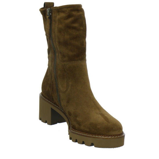 Paul Green Stiefel ungefüttert Mittelbraun - 360° Ansicht
