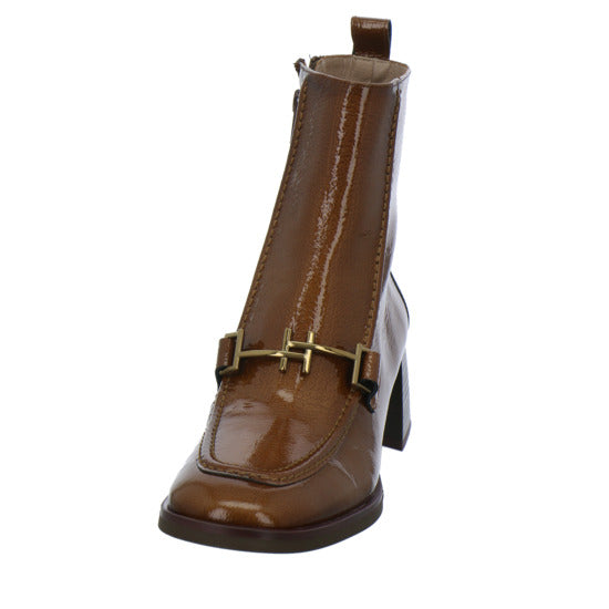 Hispanitas Stiefel ungefüttert Mittelbraun - 360° Ansicht