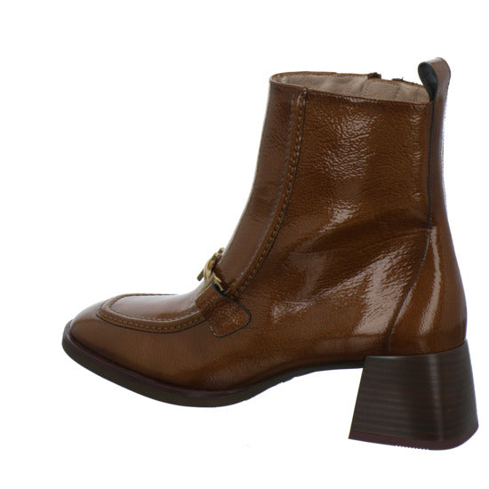Hispanitas Stiefel ungefüttert Mittelbraun - 360° Ansicht