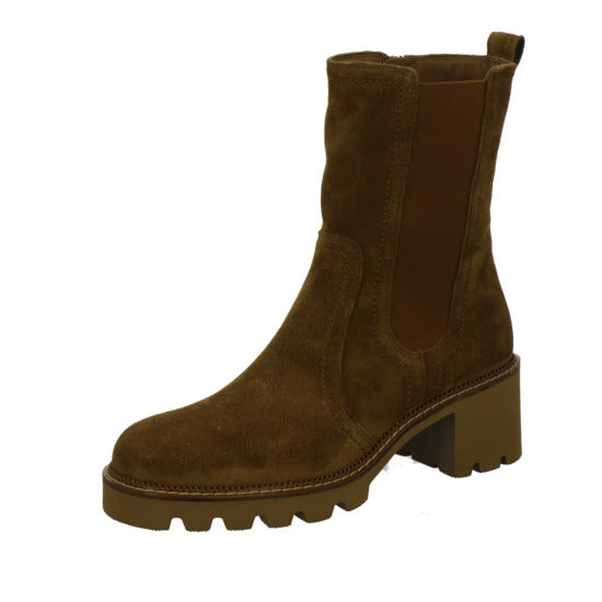 Paul Green Stiefel ungefüttert Mittelbraun