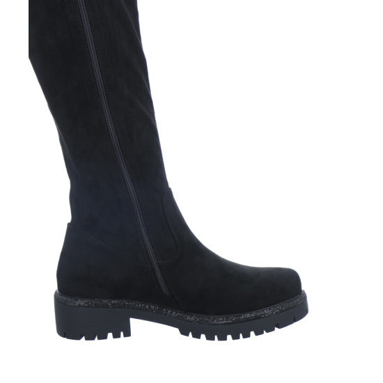 La Strada Stiefel Damen Schwarz